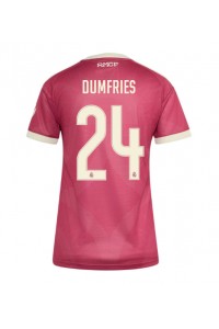Real Madrid Denzel Dumfries #24 Jalkapallovaatteet Naisten Kolmaspaita 2026-27 Lyhythihainen